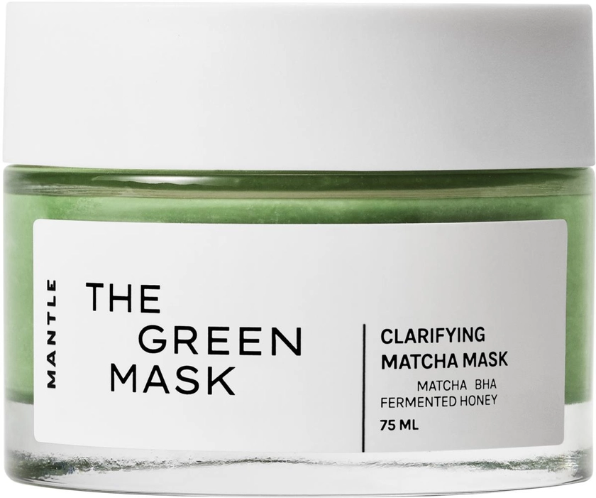 MANTLE The Green Mask – Clarifying + Non-Drying Matcha Mask 75 ml