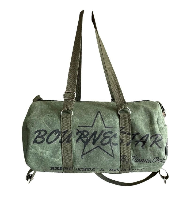 Bournestar™ Duffle / Bookbag [Waxed Olive]