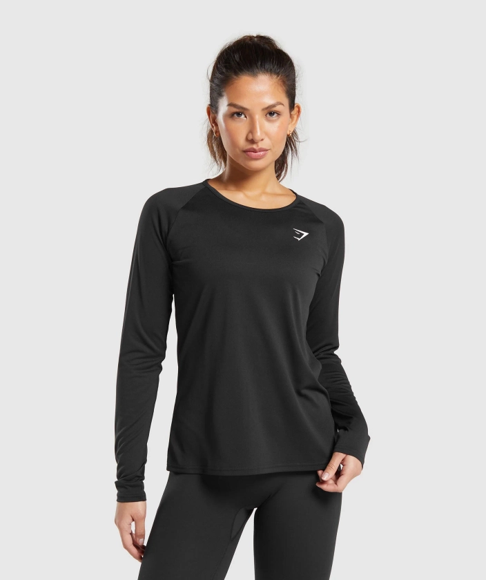 Gymshark Training Long Sleeve Top - Black