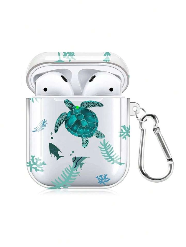 Turtle Pattern Anti-Fall Case Compatible With AirPods For AirPods1/2 AirPods Pro