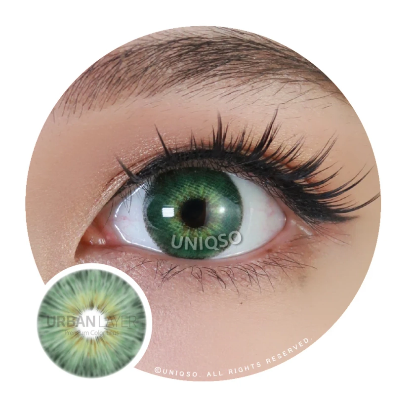 Urban Layer 3-Tone Jolie Green Colored Contacts - Natural & Stunning