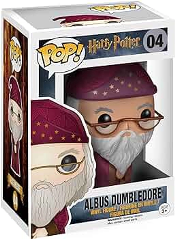 Funko Pop! Movies: Harry Potter - Albus Dumbledore- Figurine en Vinyle à Collectionner - Idée de Cadeau - Produits Officiels - Jouets pour Les Enfants et Adultes - Movies Fans