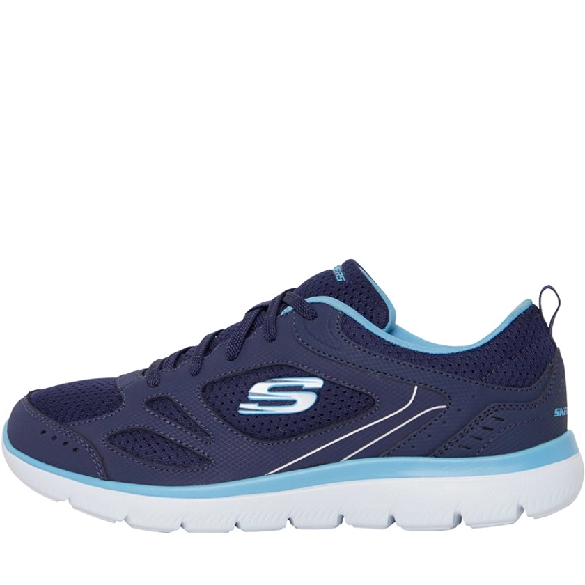 SKECHERS Womens Skechers Summits Suited Navy/Blue