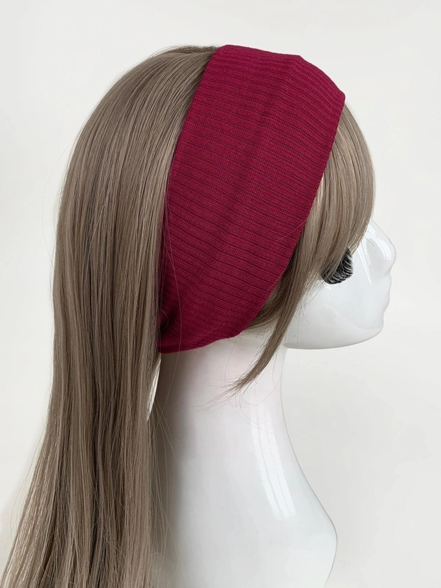 Femme 1 pièce Bandeau pour cheveux unicolore décontracté pour vie quotidienne