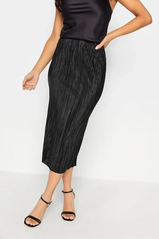 Buy PixieGirl Petite Black Plisse Midaxi Skirt from the Next UK online shop