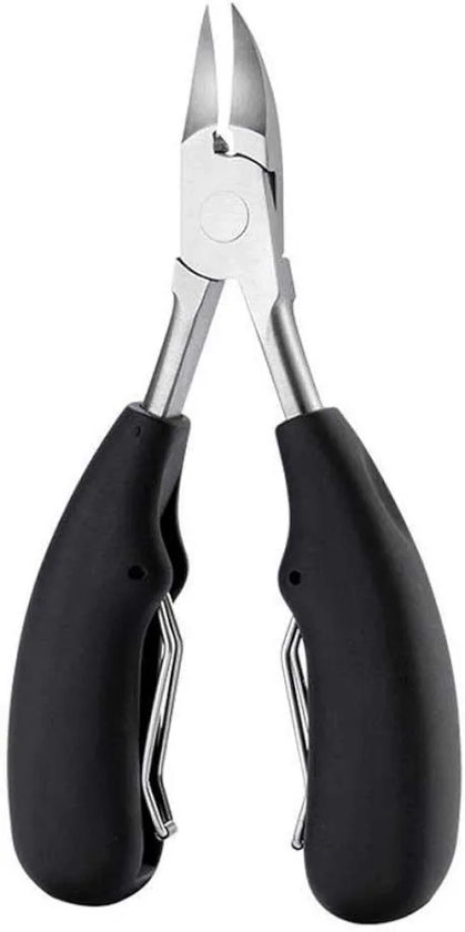 Buy leegoal Toe Nail Clipper for Ingrown or Thick Toenails, Heavy Duty Toenail Trimmer Nail Clipper Pedicure Tool with Long Handle and Soft Grip for Seniors Online at Low Prices in India - Amazon.in
