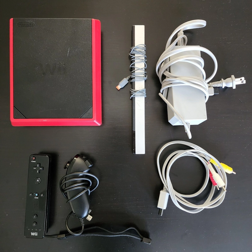 Nintendo Wii Mini (All cables, controllers included)