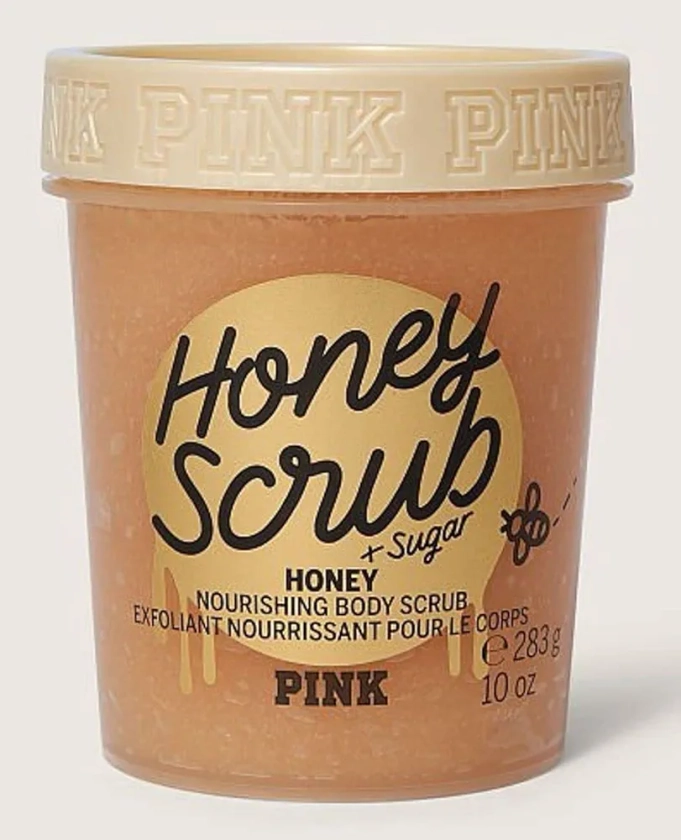 Victoria Secret PINK New! HONEY SCRUB Nourishing Body Scrub with Pure Honey 283g