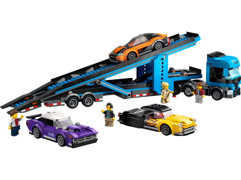 Car Transporter Truck with Sports Cars 60408 | City | Buy online at the Official LEGO® Shop US 