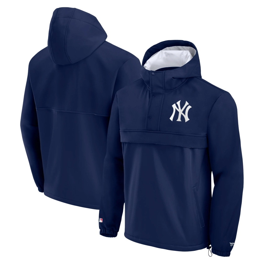 New York Yankees Midweight Overhead Jacket - Mens
