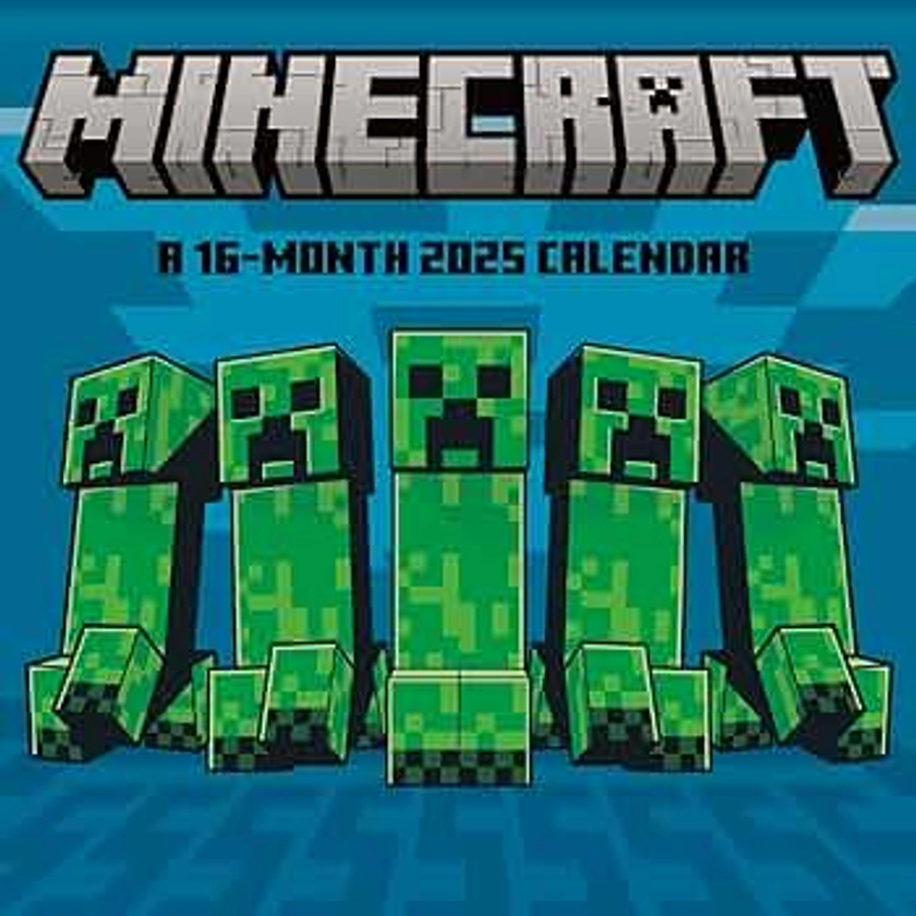 2025 Minecraft Mini Wall Calendar