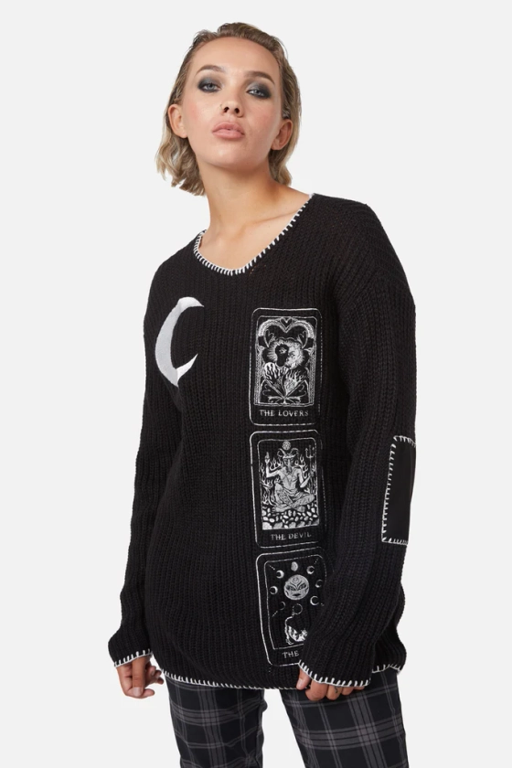 Dark Tarot Oversized Knit Jumper