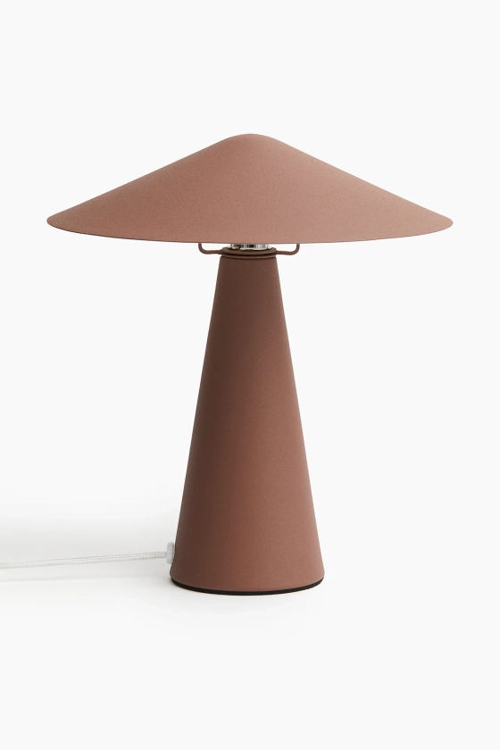 Lampe de table en métal - Marron - Home All | H&M FR