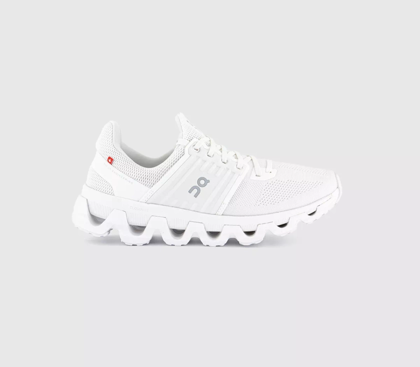 On Running Cloudswift 3 Ad Trainers All White F - Women's Trainers