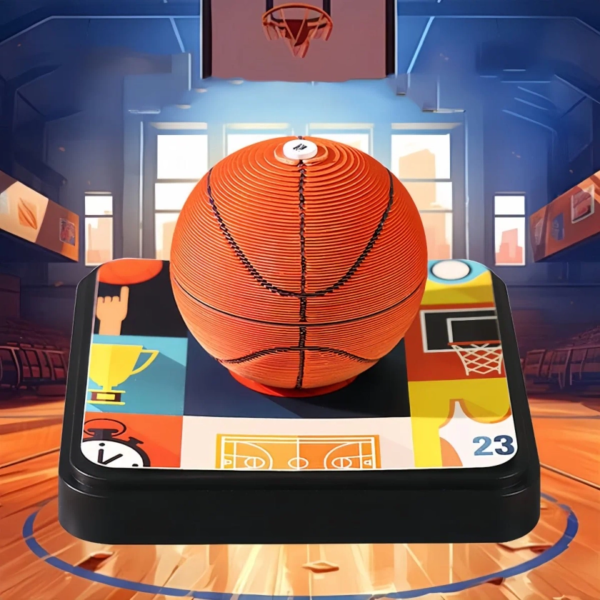 3D Calendar - Basketball