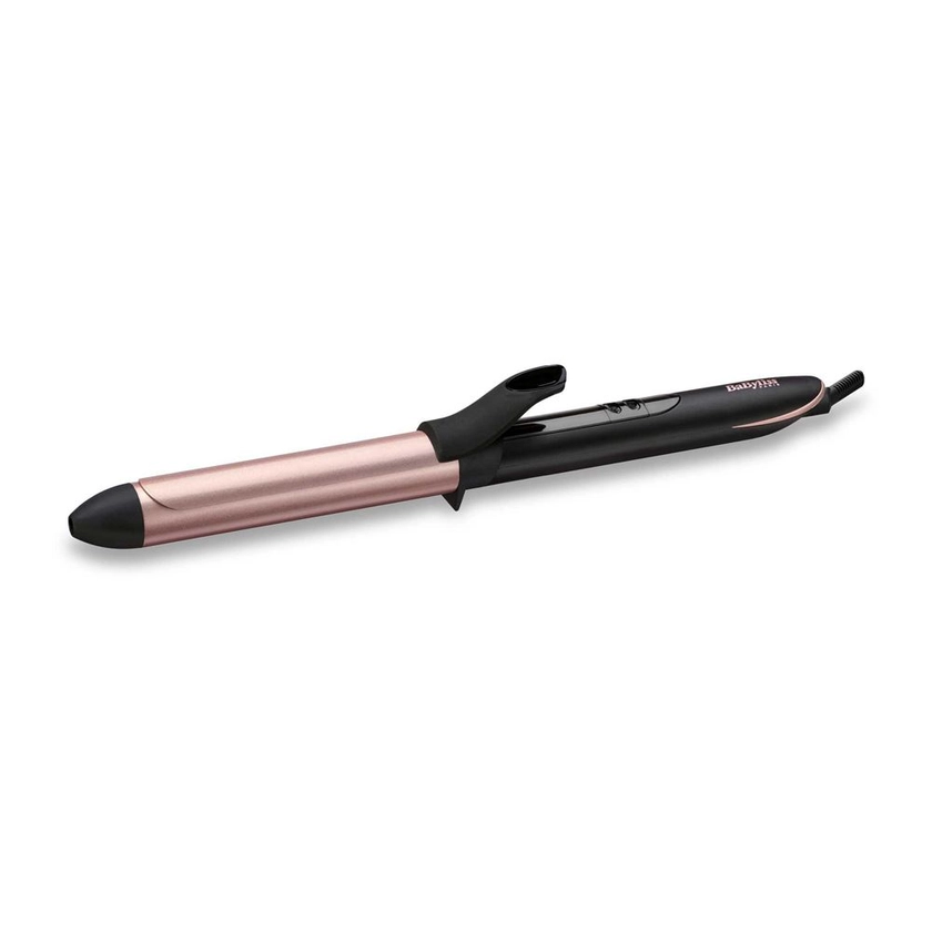 Boucleur BaByliss C451E 25 mm Curling Tong en Quartz Céramique Noir et Rose