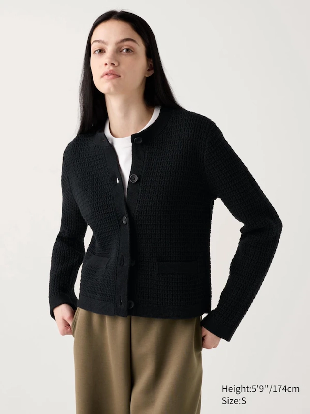 Veste Courte en Maille pour Femme | UNIQLO FR