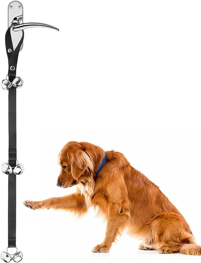Zellar Dog Puppy Doorbells, Length Adjustable Loud Dog Puppy Potty Toilet House Training Bells : Amazon.co.uk: Pet Supplies