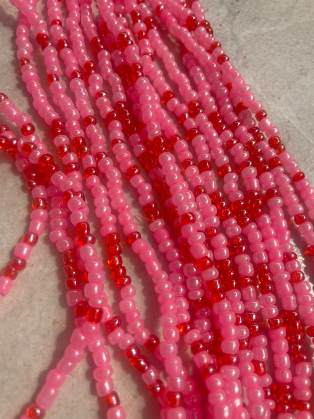 Elastic Waist Bead - Pink