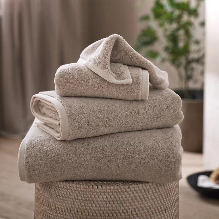Spa Indulgent Cotton & Hemp Towels | Bathroom Sale | The White Company