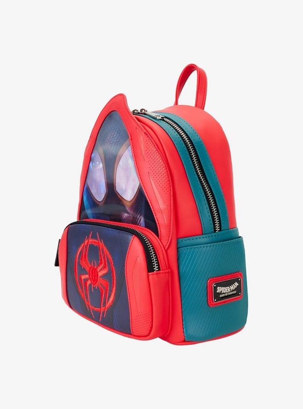 Loungefly Marvel Spider-Man: Across The Spider-Verse Miles Morales Lenticular Mini Backpack