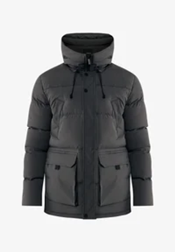 Mexx PUFFER HOODED WITH FLAP POCKETS - Veste d'hiver - dark green/vert foncé - ZALANDO.FR