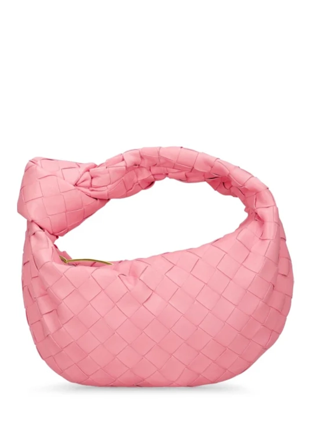 Mini jodie leather top handle bag - Bottega Veneta - Women | Luisaviaroma