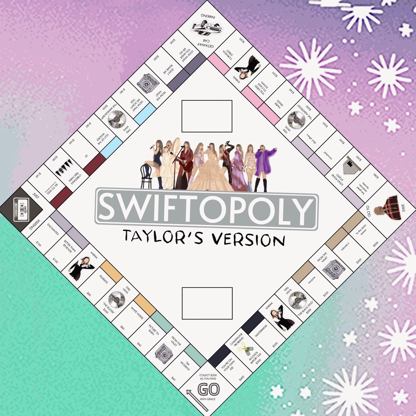 🔥Limited Edition✨SWIFTOPOLY - TS 'Swiftie' Monopoly Boardgame