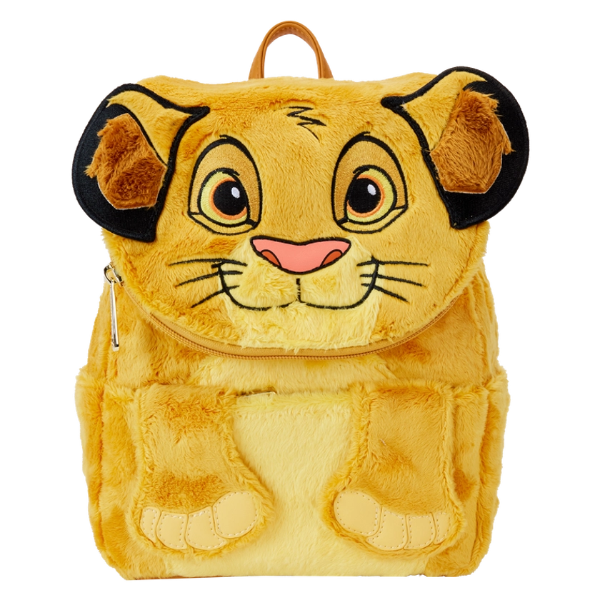The Lion King Exclusive 30th Anniversary Simba Plush Cosplay  Mini Backpack