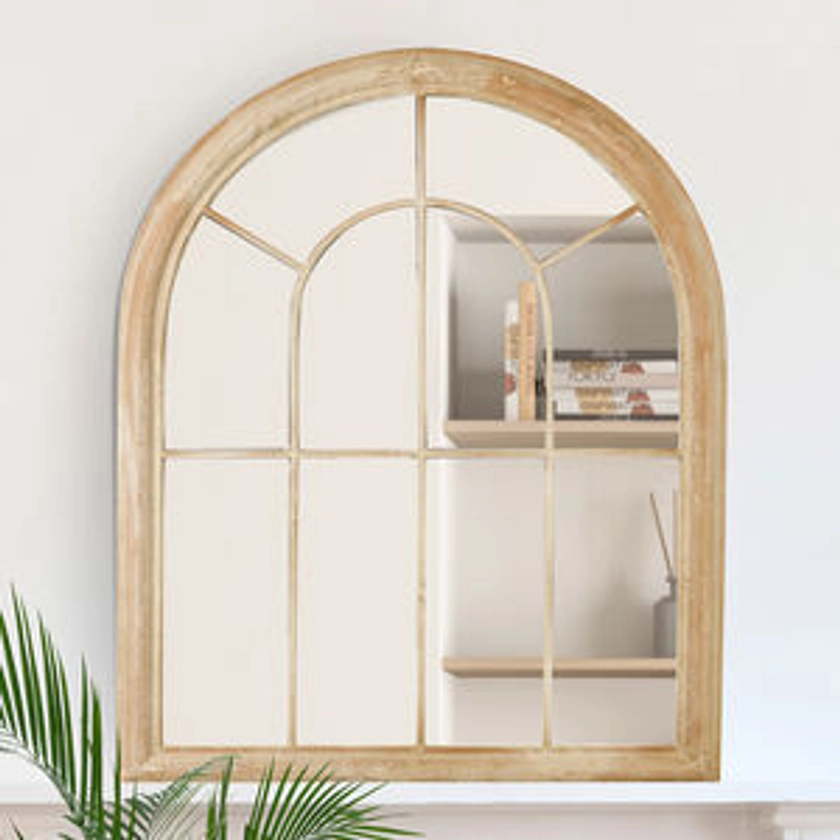 Vintage Indoor Arch Window Mirror