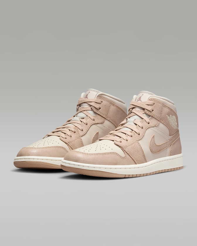 Chaussure Air Jordan 1 Mid SE pour femme. Nike FR