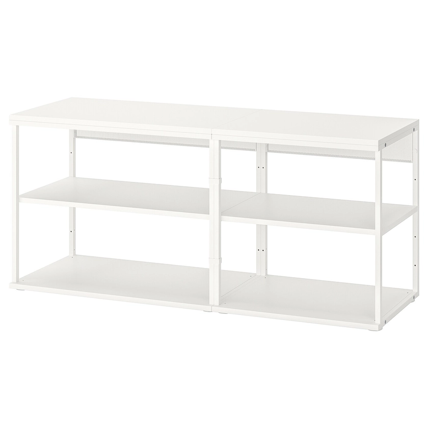 PLATSA étagère, blanc, 140x40x63 cm - IKEA