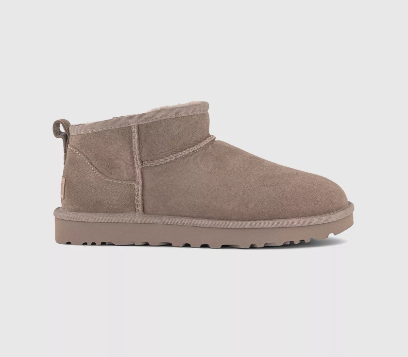 UGG Classic Ultra Mini Boots Mushroom - Women's Ankle Boots