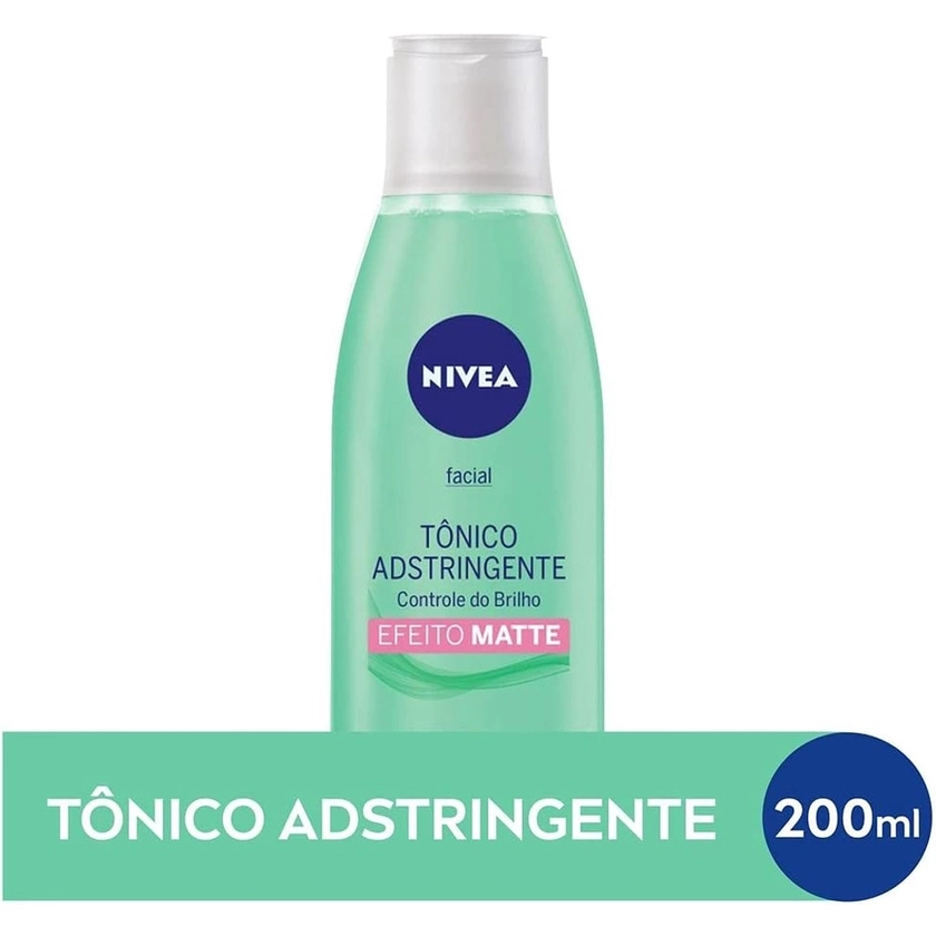 Tônico Nivea Adstringente - Efeito Matte - 200ml | Shopee Brasil