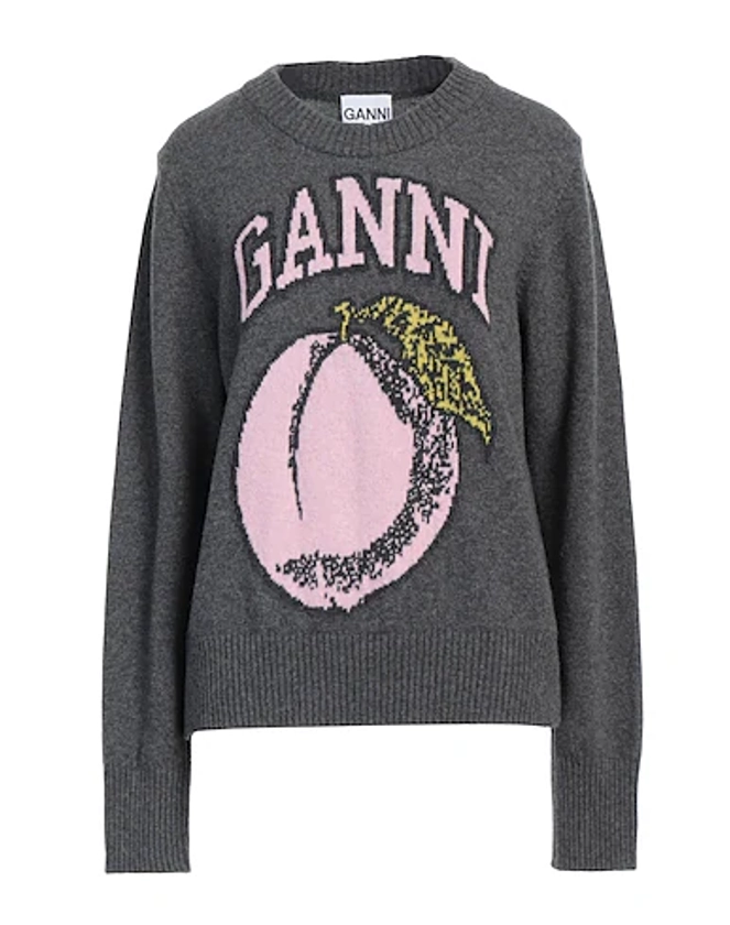 GANNI | Pullover Anthracite Femme | YOOX