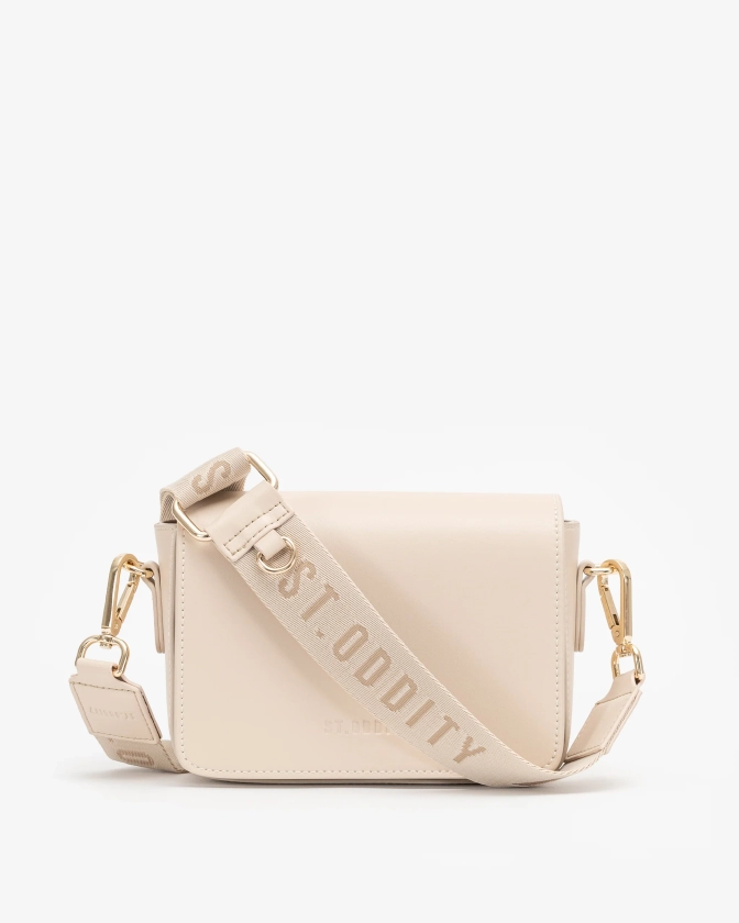 Crossbody Bag with Street Strap in Light Sand