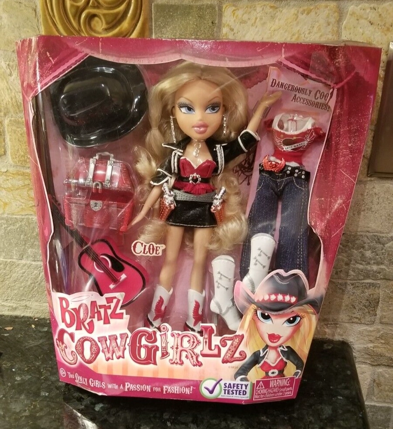 2006 Bratz COWGIRLZ Cloe Doll New in Box NRFB MGA Hard to Find Cowgirls