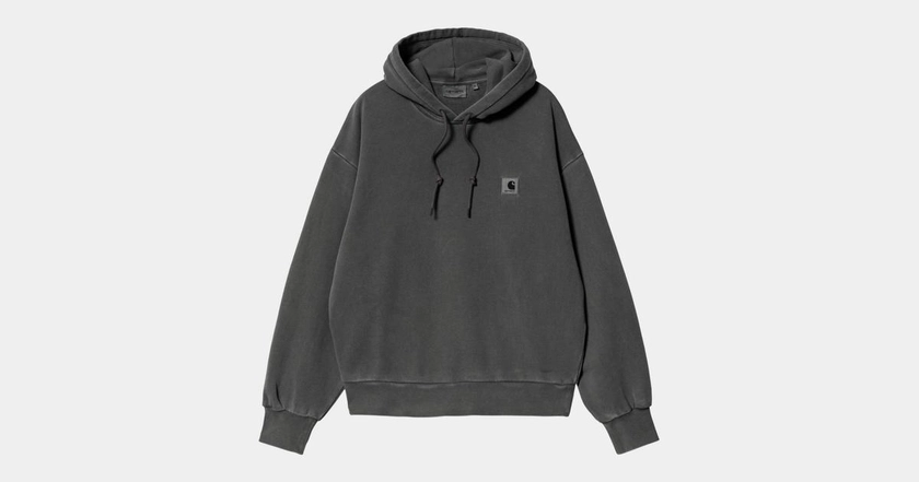 Carhartt WIP W' Hooded Nelson Sweatshirt, Graphite | Boutique officielle en Ligne