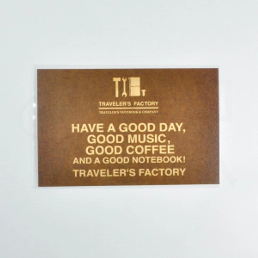 Traveler's Factory Postcard - TFA Good Day (07100-085)