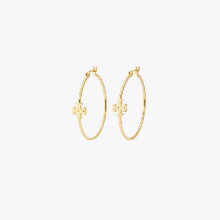 Eleanor Hoop Earring: Women's Designer Earrings | Tory Burch