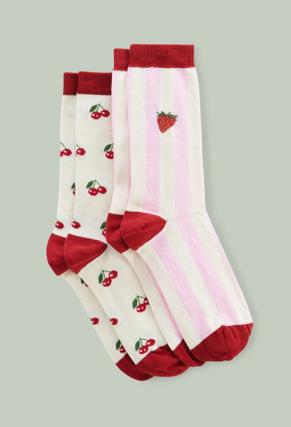 Lot de 2 paires de chaussettes - VICKI MURDOCH X MONOPRIX