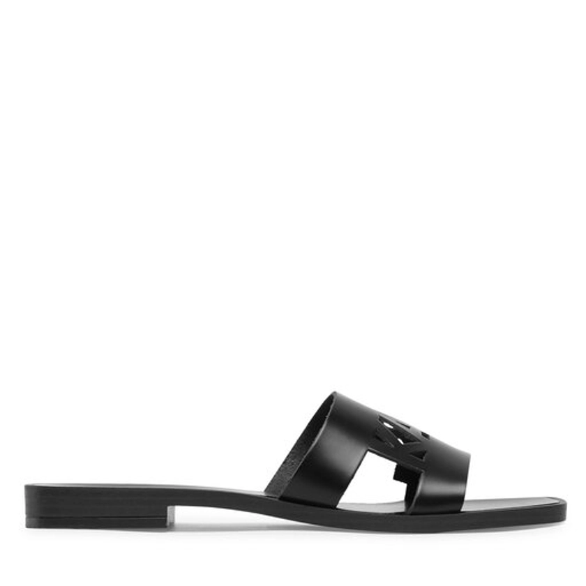 Mules / sandales de bain KARL LAGERFELD KL80405 Black Lthr/Mono | chaussures.fr