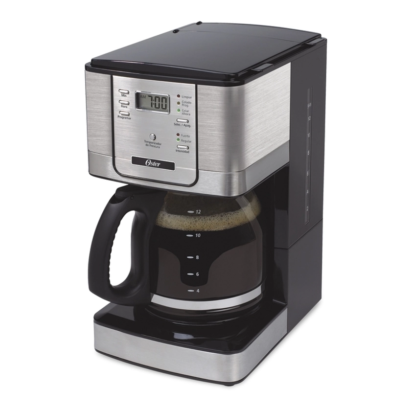 Cafetera OSTER Programable 12 tazas BVSTDC4401 Plateado | Alkosto