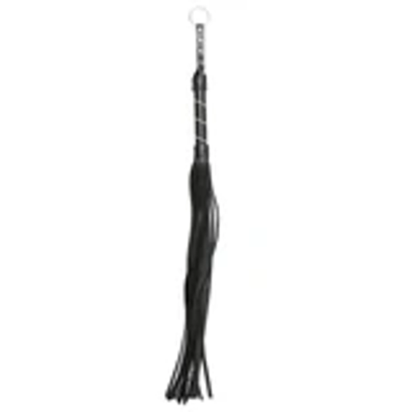Sex & Mischief Jewelled Faux Leather Flogger