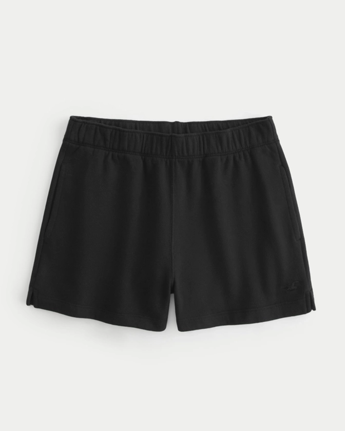 Women's Adjustable Rise Fleece Shorts | Women's Bottoms | HollisterCo.com