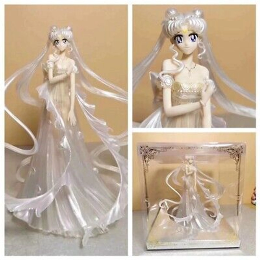 Sailor Moon Usagi Tsukino Wedding Dress Figure 25cm PVC Statue Anime Model Gift | eBay
