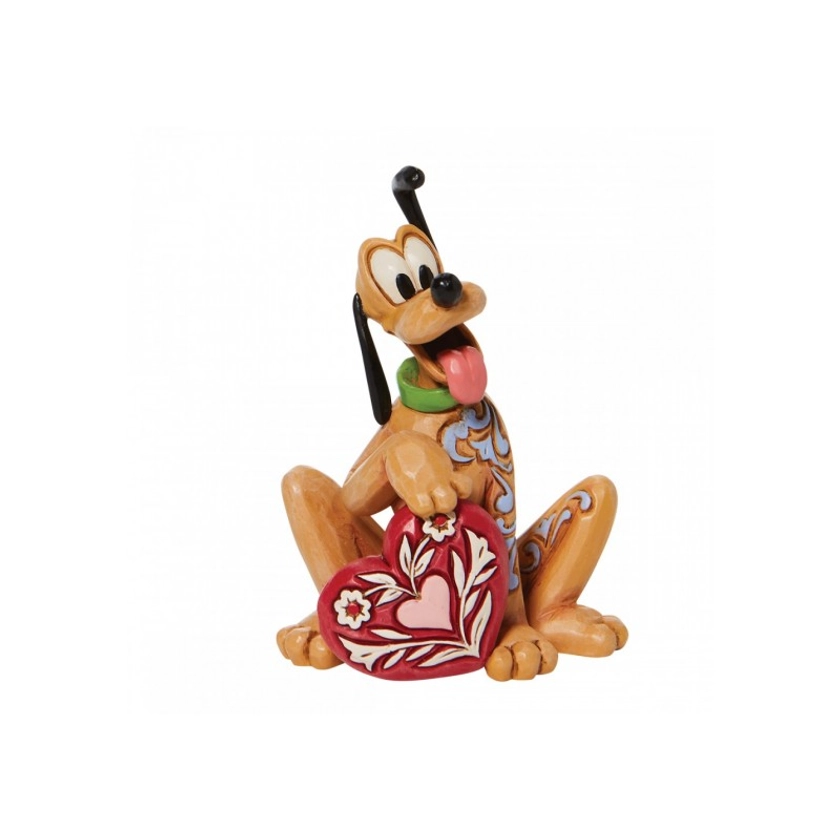 Figurine Pluto "Love Minnie" by Jim Shore
