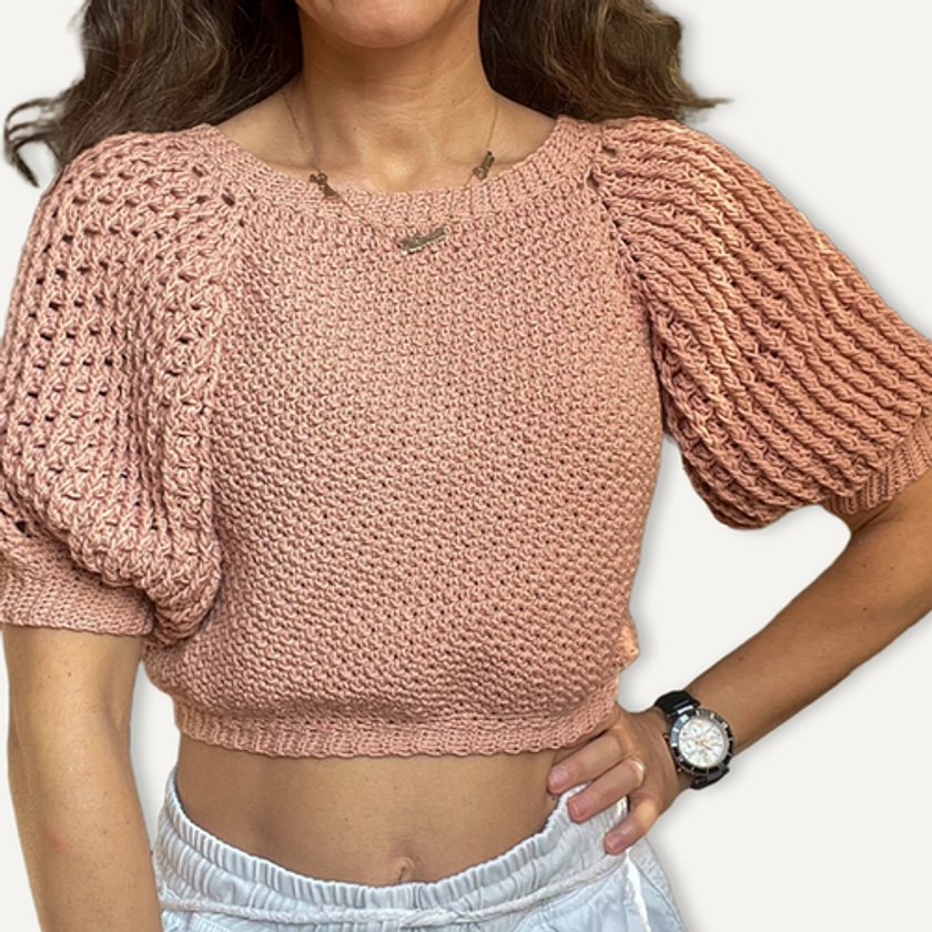 Stella Tee | Crochet Pattern | Larami Loops