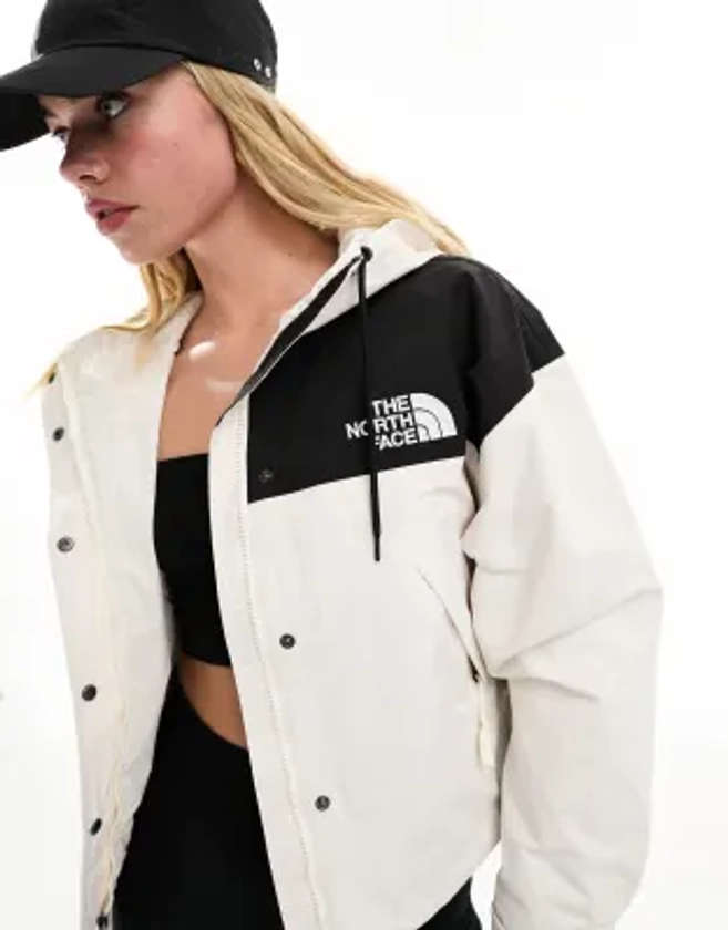 The North Face - Reign On - Veste imperméable - Blanc cassé | ASOS