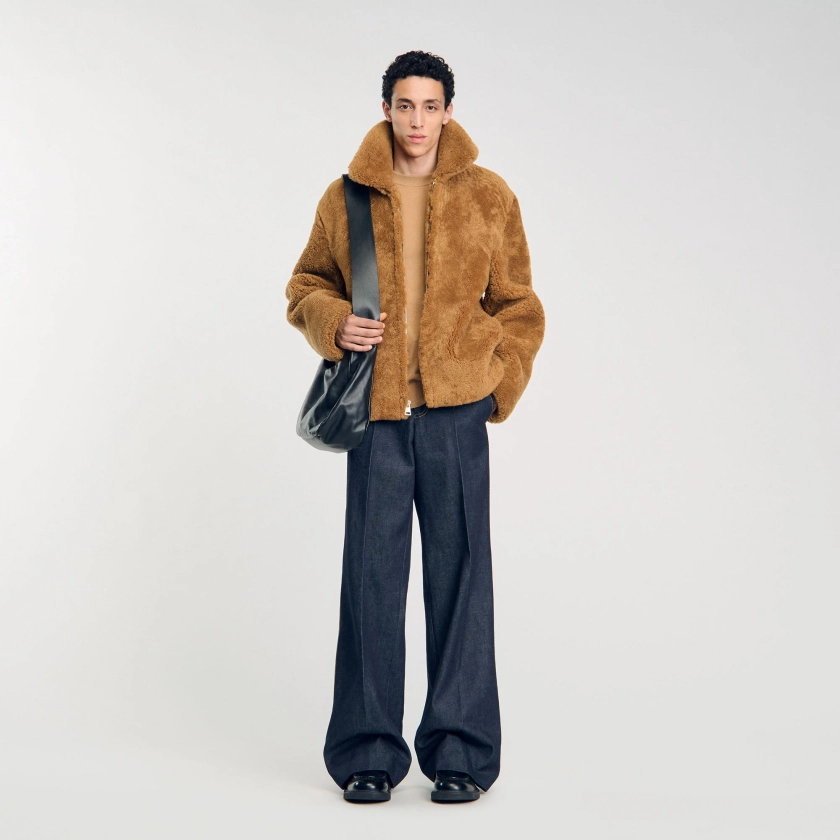 Veste shearling | Sandro FR